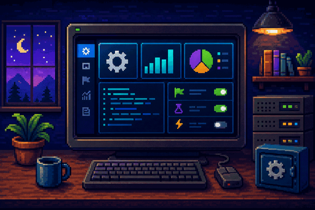 Admin Layout & Configuration Dashboards